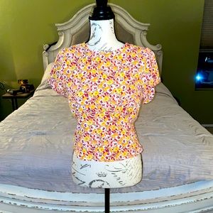 Forever21 brightly colored dress top